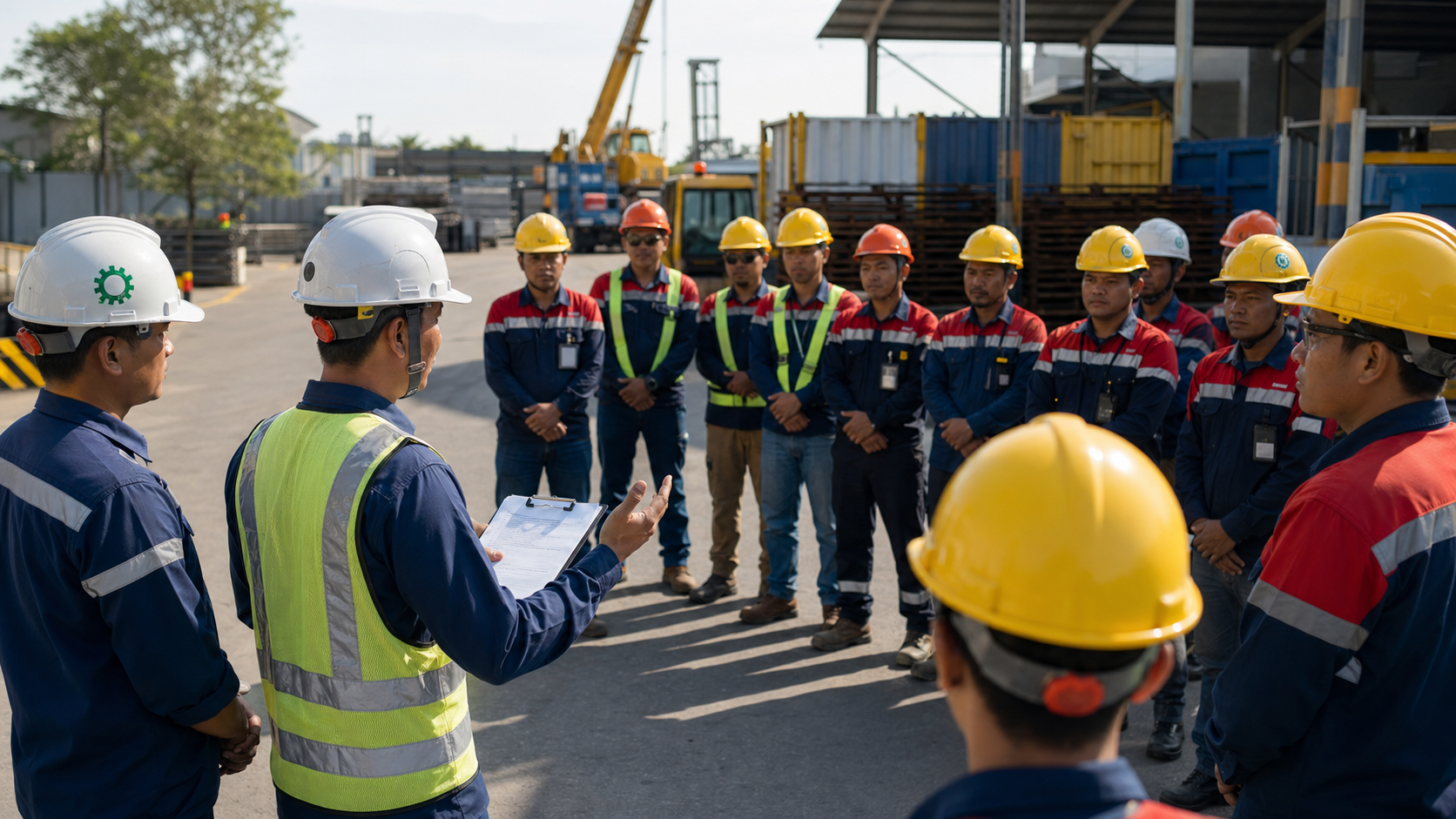 Safety briefing dan pembinaan K3